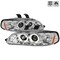 Spec-D Tuning 92-95 Honda Civic Halo LED Projector Chrome 2LHP-CV923-TM - alternate 1